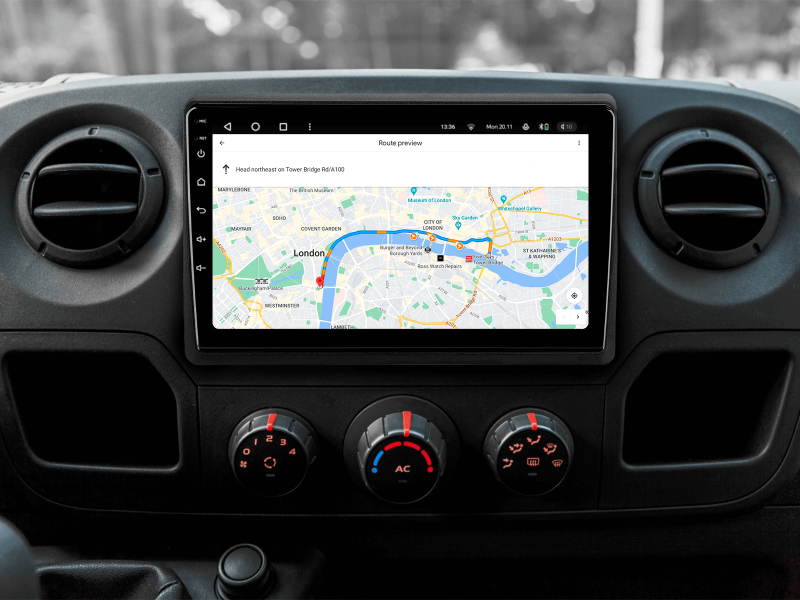 Buy Gazer T6010-NV400 Pro Max Multimedia System to Opel Movano 2 2010-2019