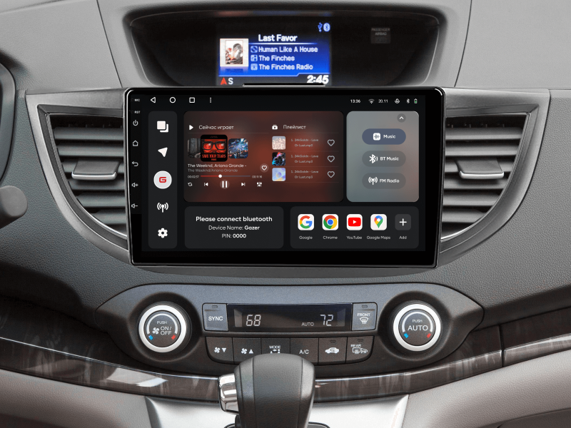 Купити Мультимедійна система Gazer T6010-RM/E PRO MAX до Honda CR-V 4 (RM, RE) 2011-2018
