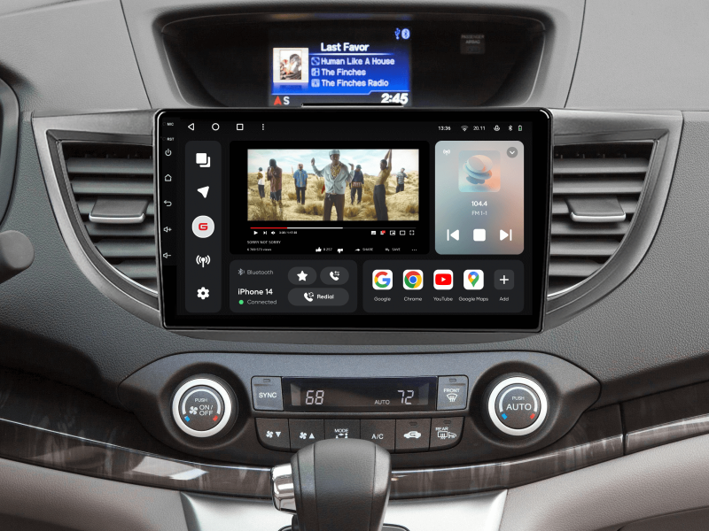 Buy Gazer T6010-RM/H Pro Max Multimedia System to Honda Cr-V 4 (RM, RE) 2011-2018