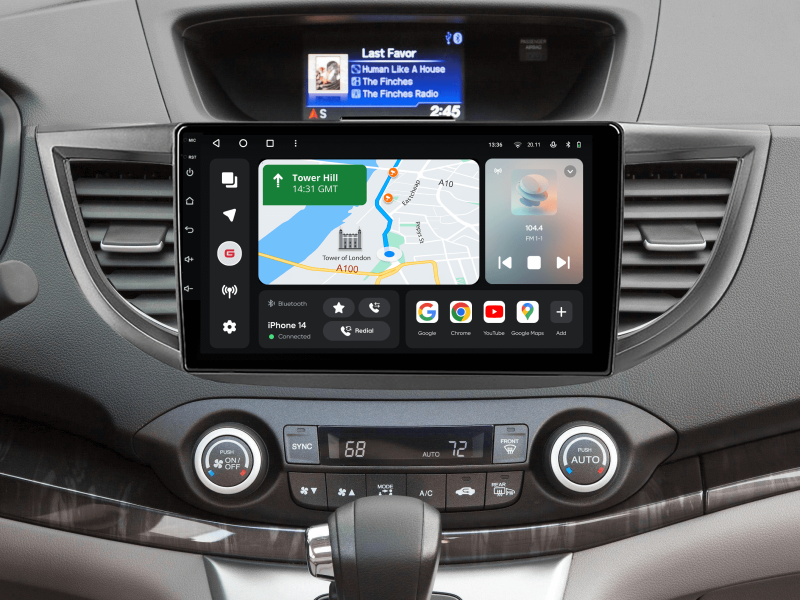 Buy Gazer T6010-RM/H Pro Max Multimedia System to Honda Cr-V 4 (RM, RE) 2011-2018