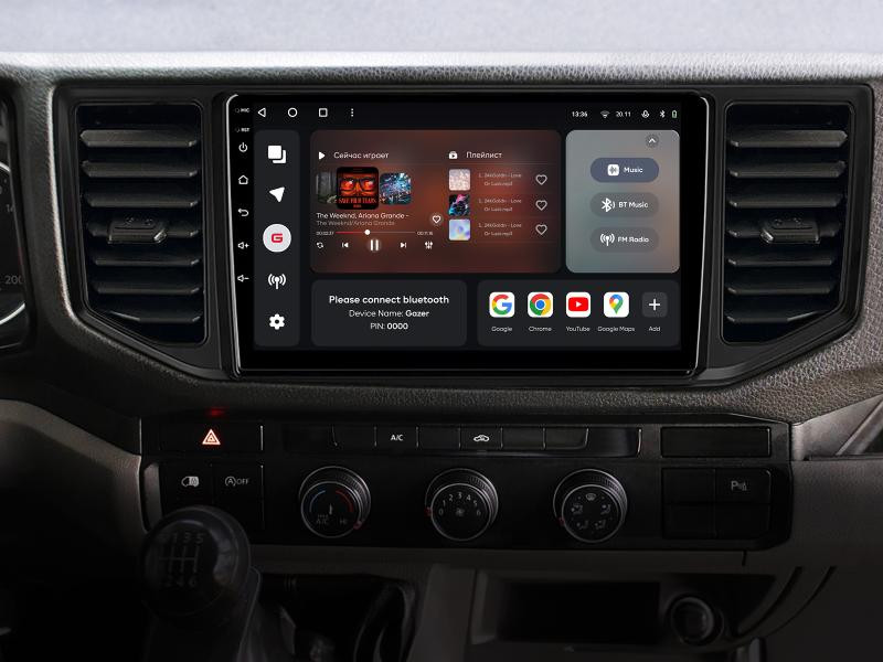 Купити Мультимедійна система Gazer T6010-SY PRO MAX до Volkswagen Crafter (SY) 2017-2021