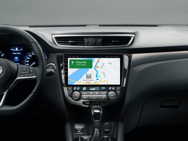 Купити Мультимедійна система Gazer T6010-T32/H PRO MAX до Nissan X-Trail 3, Qashqai 2 (Manual air conditioning) 2013-2017