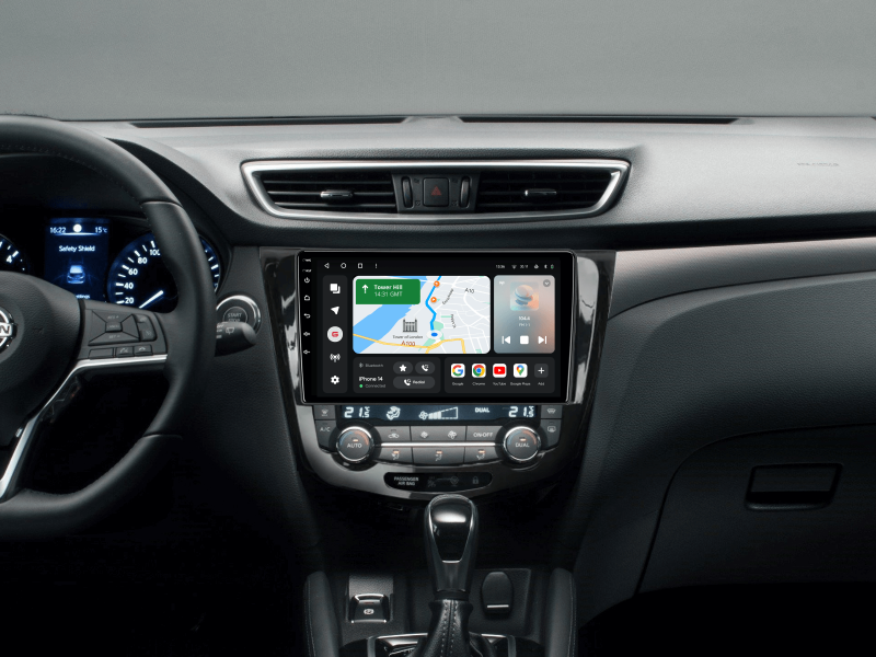 Купити Мультимедійна система Gazer T6010-T32/L PRO MAX до Nissan X-Trail 3, Qashqai 2 (Manual air conditioning) 2013-2017