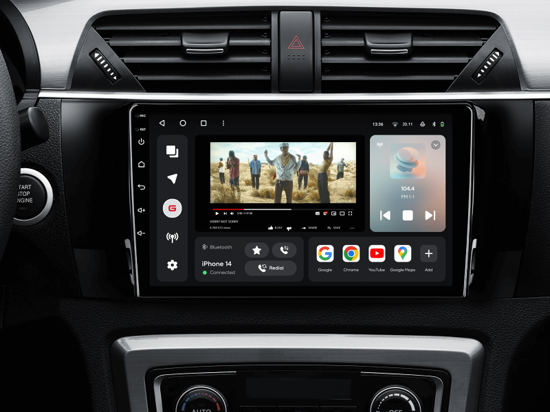 Купити Мультимедійна система Gazer T6010-T600 PRO MAX до Zotye T600 2014-2019