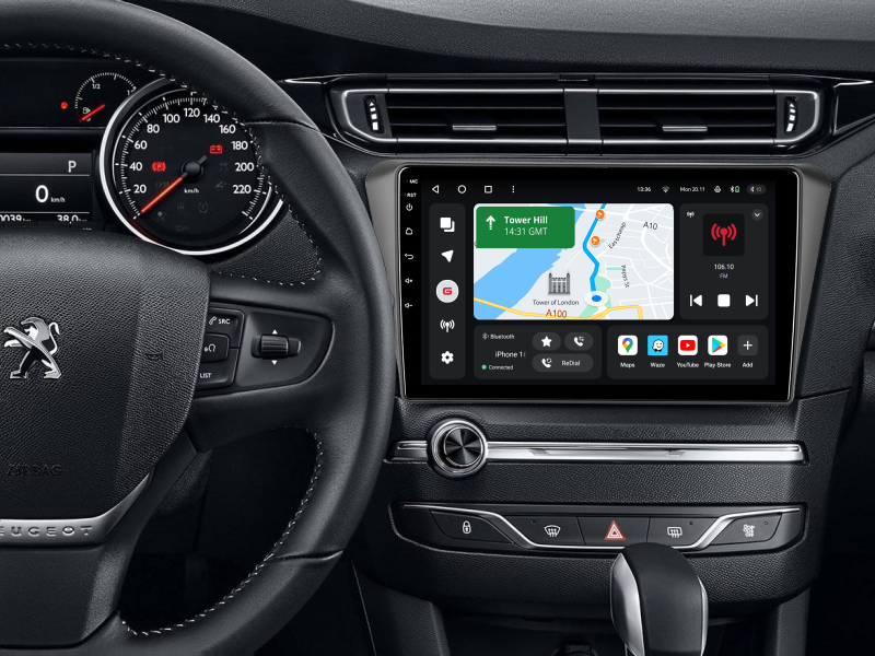 Купить Мультимедійна система Gazer T6010-T9 PRO MAX до Peugeot 408 2 2014-2018