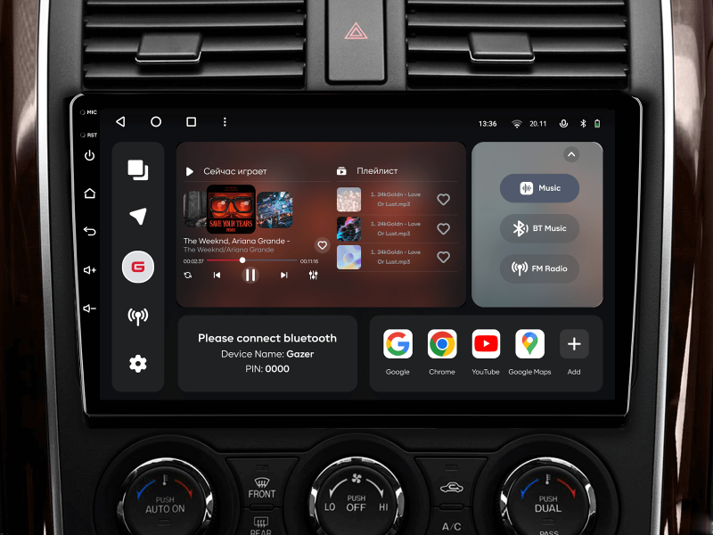 Купити Мультимедійна система Gazer T6010-TB PRO MAX до Mazda CX-9 (TB) 2006-2016