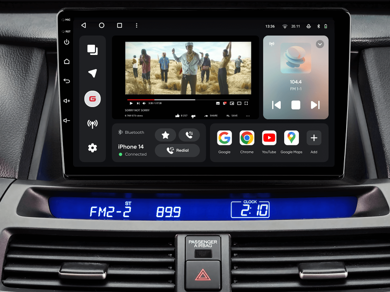 Купити Мультимедійна система Gazer T6010-TF1 PRO MAX до Honda Crosstour 1 (TF) 2009-2015