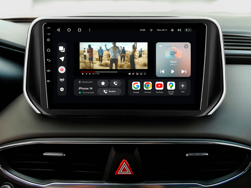 Купить Мультимедійна система Gazer T6010-TM PRO MAX до Hyundai Santa Fe 4 (TM) 2018-2020