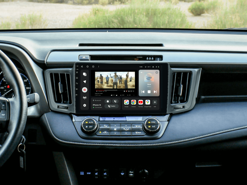 Купить Мультимедійна система Gazer T6010-XA40/H PRO MAX до Toyota RAV4 4 (XA40) 2012-2018