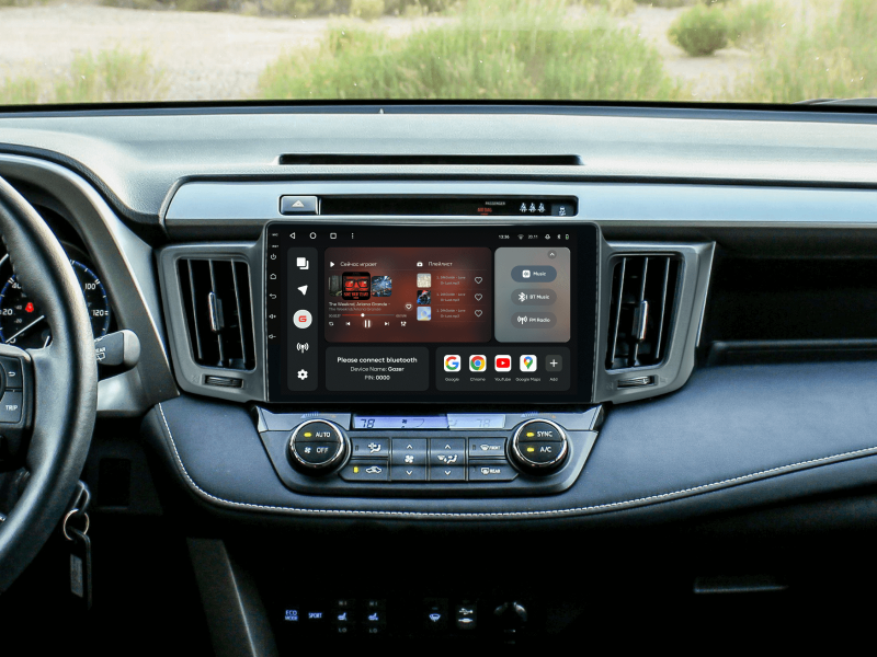 Купить Мультимедійна система Gazer T6010-XA40/L PRO MAX до Toyota RAV4 4 (XA40) 2012-2018