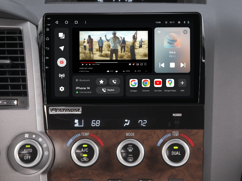 Купить Мультимедійна система Gazer T6010-XK50 PRO MAX до Toyota Tundra (XK50) 2007-2013, Sequoia (XK60) 2008-2017