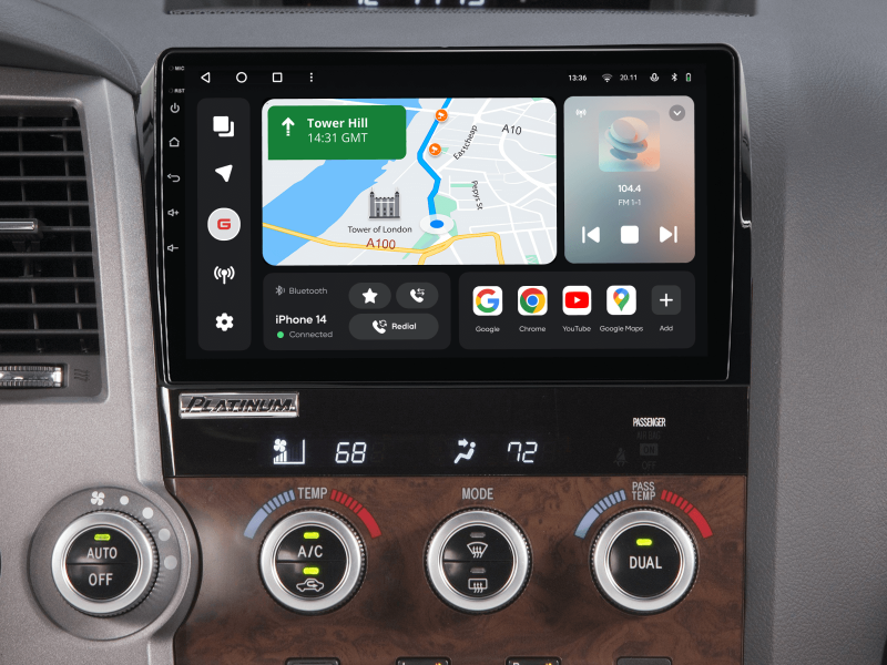 Купить Мультимедійна система Gazer T6010-XK50 PRO MAX до Toyota Tundra (XK50) 2007-2013, Sequoia (XK60) 2008-2017