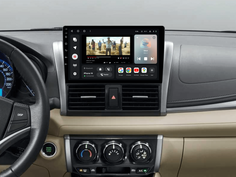 Купить Мультимедійна система Gazer T6010-XP150V PRO MAX до Toyota Vios 3 (XP150) 2013-2020