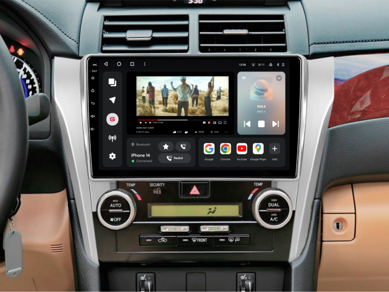 Купить Мультимедійна система Gazer T6010-XV50/L PRO MAX до Toyota Camry 7 (XV50) 2011-2014