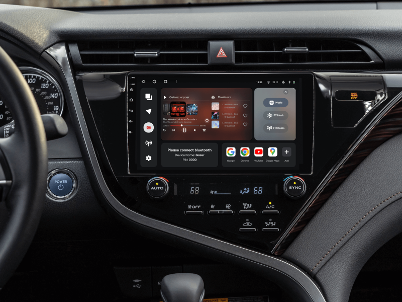 Купить Мультимедійна система Gazer T6010-XV70/H PRO MAX до Toyota Camry 8 (XV70) 2017-2020