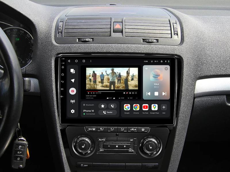 Купить Мультимедійна система Gazer T6510-1Z PRO MAX до Skoda Octavia 2, A5 (1Z) 2008-2013