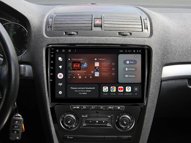Купить Мультимедійна система Gazer T6510-1Z PRO MAX до Skoda Octavia 2, A5 (1Z) 2008-2013