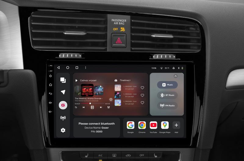 Купить Мультимедійна система Gazer T6510-5G/H PRO MAX до Volkswagen Golf 7 (5G) 2012-2020