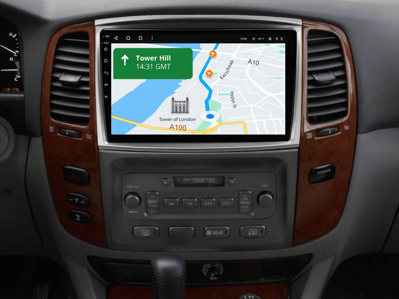 Купить Мультимедійна система Gazer T6510-J100/H PRO MAX до Toyota Land Cruiser 100 (J100) 2002-2007