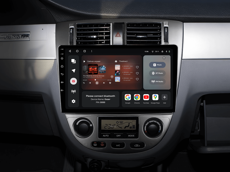 Купить Мультимедійна система Gazer T6510-J200 PRO MAX до Daewoo Gentra 2 2013-2015