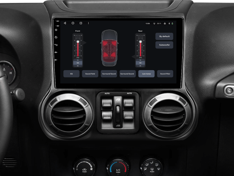 Купить Мультимедійна система Gazer T6510-JKF PRO MAX до Jeep Wrangler 3 (JK) 2010-2017