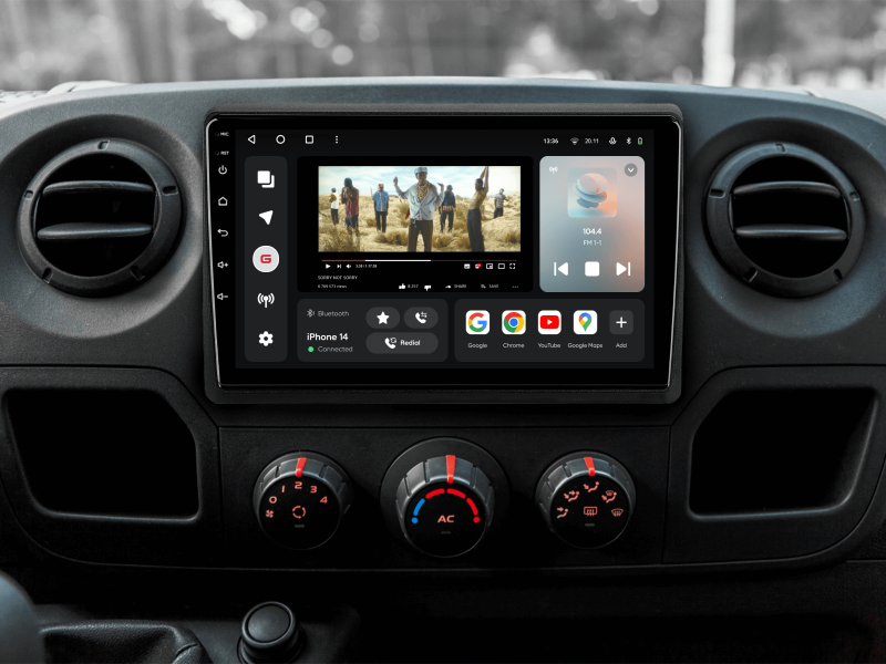 Купить Мультимедійна система Gazer T6510-NV400 PRO MAX до Opel Movano 2 2010-2019