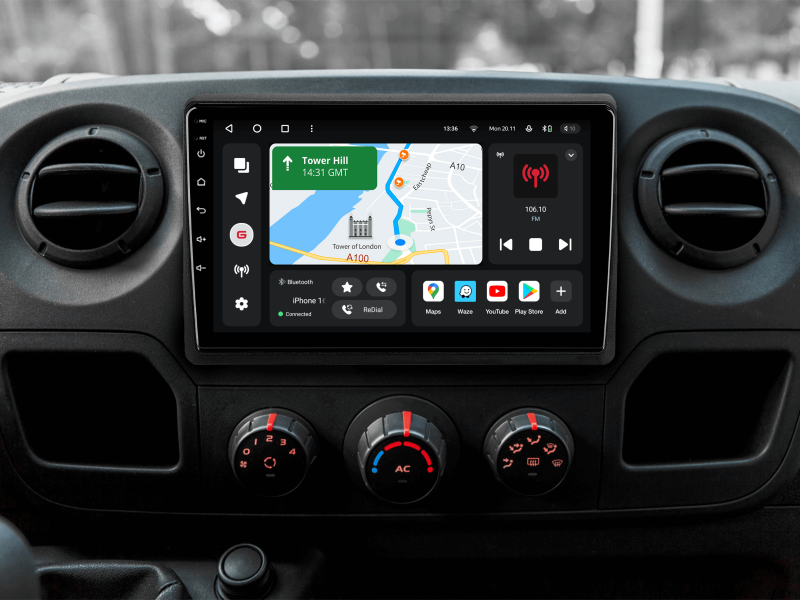 Купить Мультимедійна система Gazer T6510-NV400 PRO MAX до Opel Movano 2 2010-2019