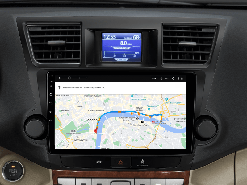 Купить Мультимедійна система Gazer T6510-XU40 PRO MAX до Toyota Highlander 2 (XU40) 2007-2013