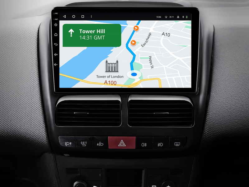 Buy Gazer T6009-263 Pro Max Multimedia System to Fiat Doblo 2 (263) 2009-2015