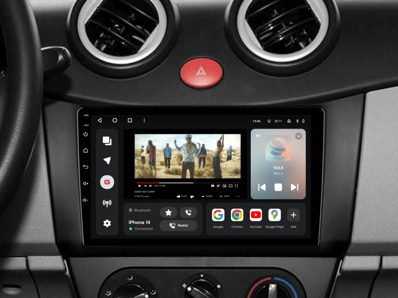 Купить Мультимедійна система Gazer T6009-320 PRO MAX до Lifan Smily, 320 2008-2015