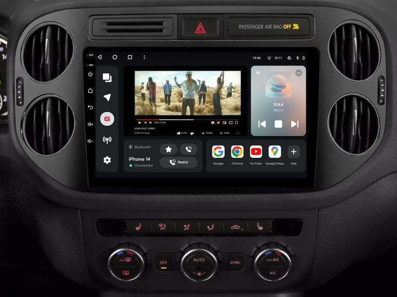 Купить Мультимедійна система Gazer T6009-5N PRO MAX до Volkswagen Tiguan 1 (5N) 2006-2017