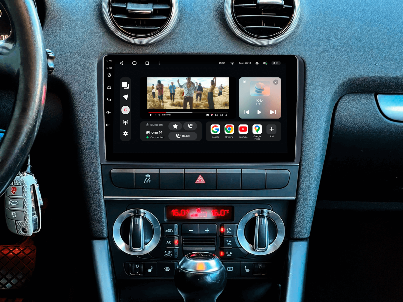 Купить Мультимедійна система Gazer T6009-8P PRO MAX до Audi A3 2 2003-2013, S3 2 2006-2012, RS3 1 2011-2012