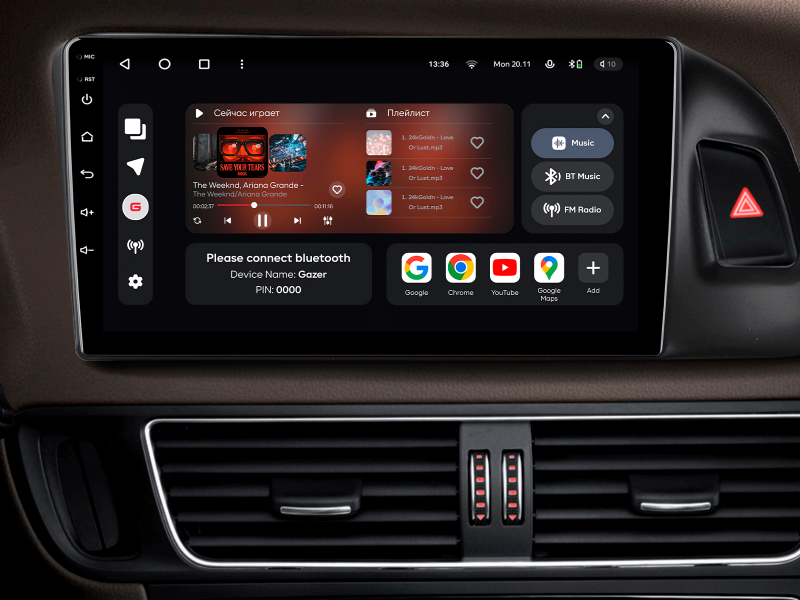 Купить Мультимедійна система Gazer T6009-8R/L PRO MAX до Audi Q5 (8R) 2008-2017