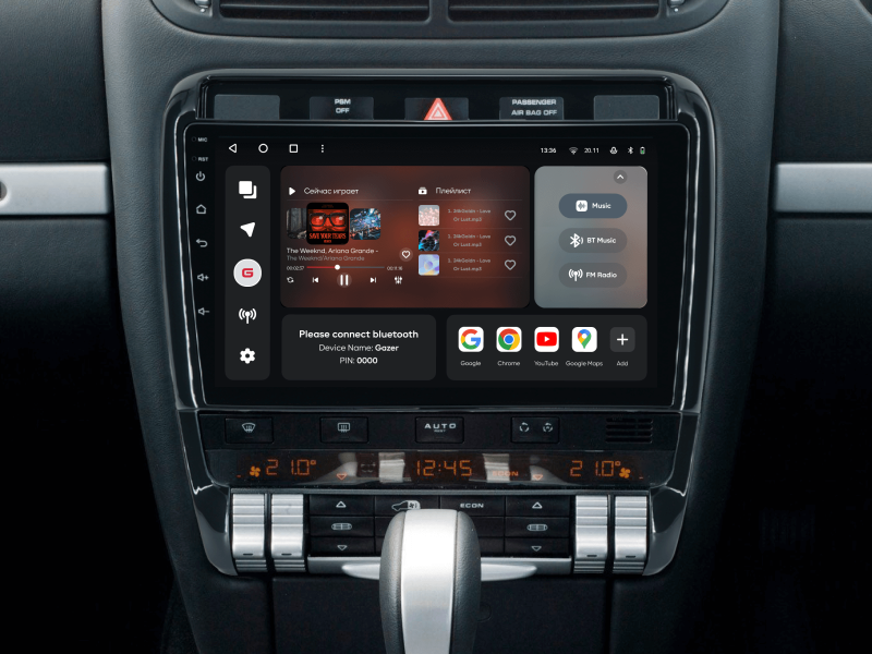 Купить Мультимедійна система Gazer T6009-9PA PRO MAX до Porsche Cayenne 1 (9PA) 2002-2010