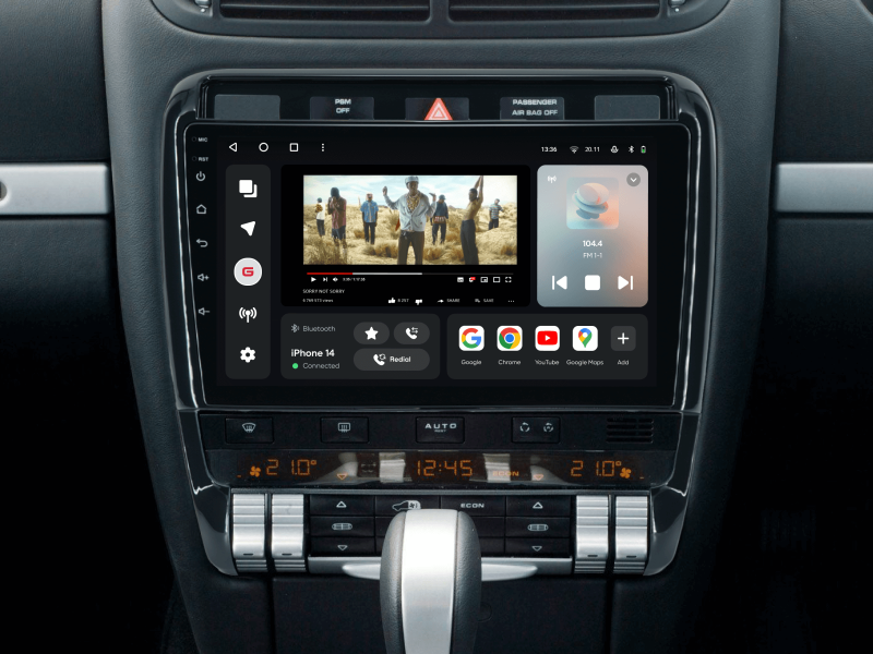 Купить Мультимедійна система Gazer T6009-9PA PRO MAX до Porsche Cayenne 1 (9PA) 2002-2010