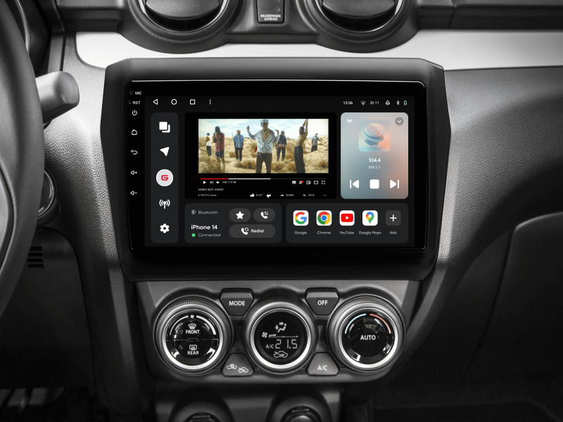 Buy Gazer T6009-A2L Pro Max Multimedia System to Suzuki Swift 3 (A2L) 2016-2020