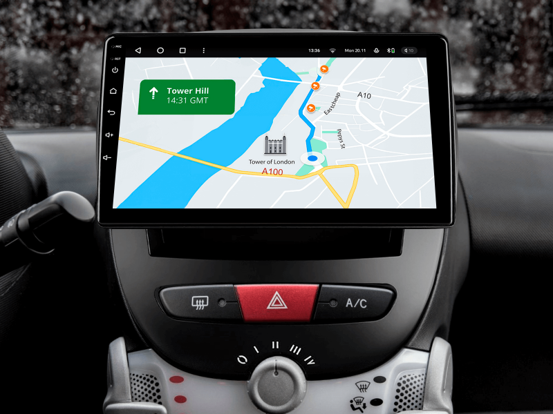 Купити Мультимедійна система Gazer T6009-AB10 PRO MAX до Peugeot 107 2005-2014