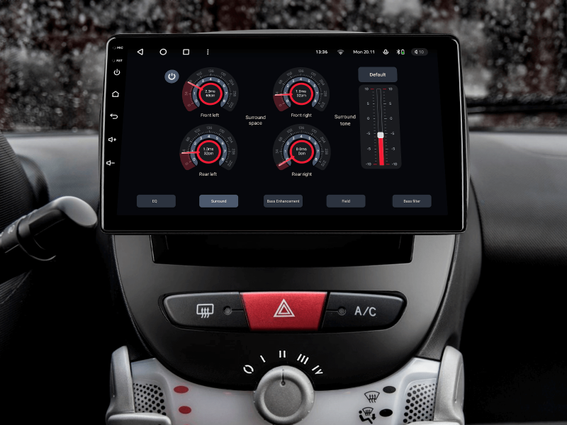 Купити Мультимедійна система Gazer T6009-AB10 PRO MAX до Peugeot 107 2005-2014