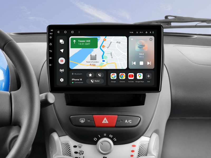 Купити Мультимедійна система Gazer T6009-AB10 PRO MAX до Toyota Aygo (AB10) 2005-2014