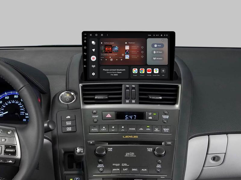 Купити Мультимедійна система Gazer T6009-ANF10 PRO MAX до Lexus HS250H (ANF10) 2009-2012
