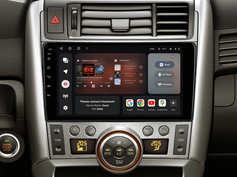 Купити Мультимедійна система Gazer T6009-AR20 PRO MAX до Toyota Verso (AR20) 2009-2018