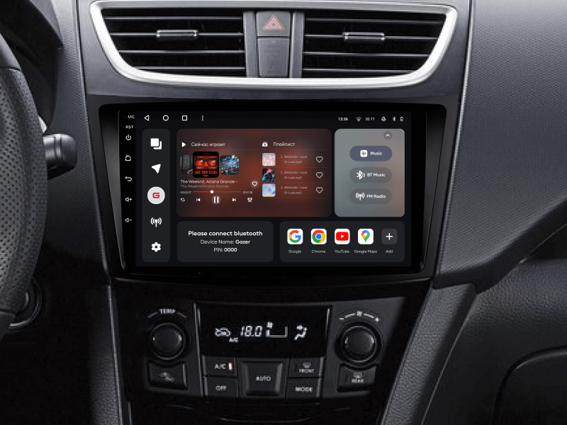 Купити Мультимедійна система Gazer T6009-AZG PRO MAX до Suzuki Swift 2 (AZG) 2011-2017