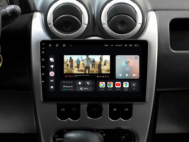 Купити Мультимедійна система Gazer T6009-B90 PRO MAX до Renault Logan 1 (B90), Sandero, Dacia Duster 2009-2020