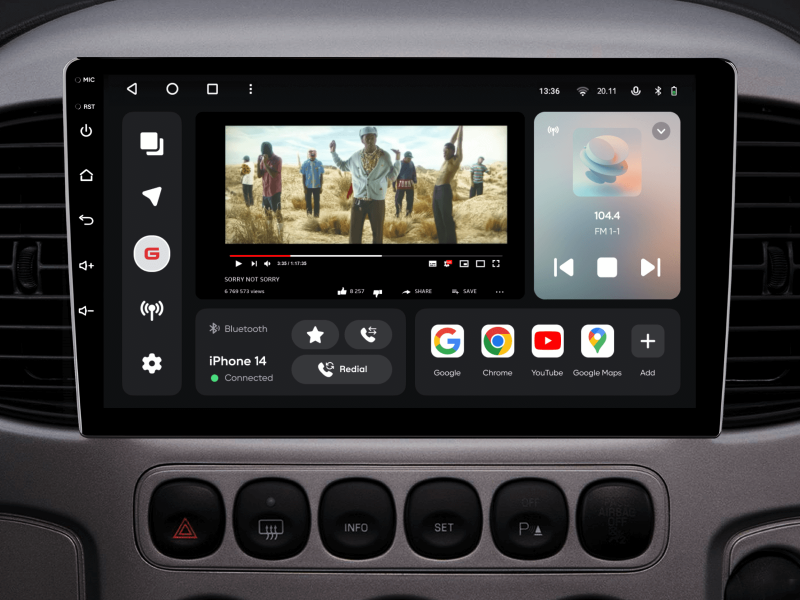 Купити Мультимедійна система Gazer T6009-BA PRO MAX до Ford EcoSport 2017-2021