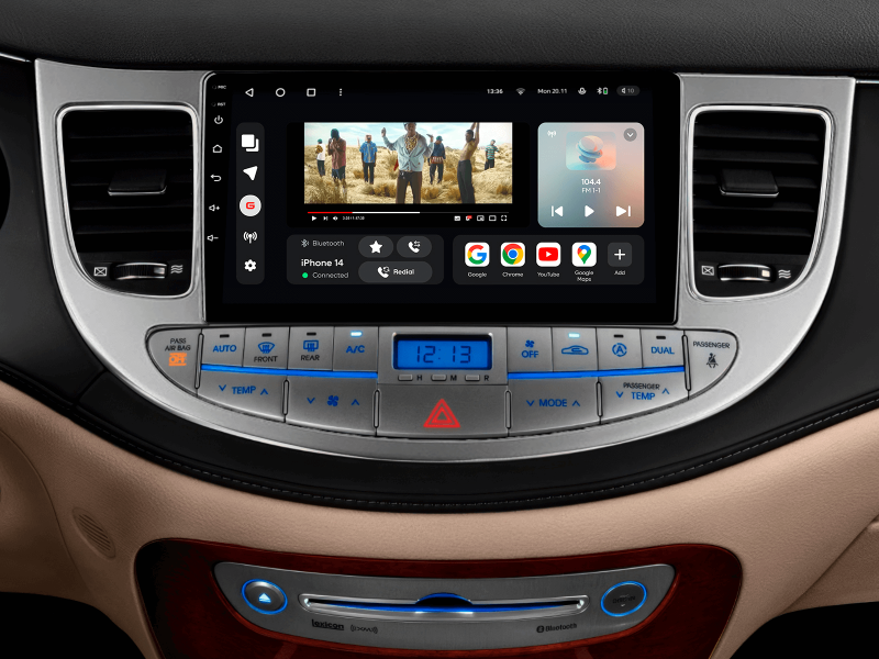 Купити Мультимедійна система Gazer T6009-BH PRO MAX до Hyundai Genesis, Rohens (BH) 2008-2013