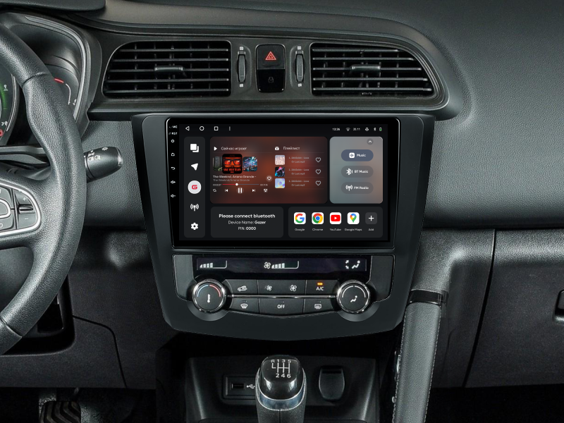 Купити Мультимедійна система Gazer T6009-CMF/L PRO MAX до Renault Kadjar 2015-2017