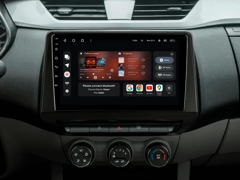 Buy Gazer T6009-Cmfap Pro Max Multimedia System to Renault Triber 2019-2020