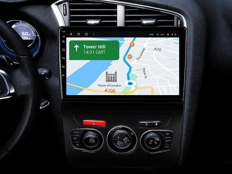 Buy Gazer T6009-CPF2 Pro Max Multimedia System to Citroen C4 2 B7 2013-2016