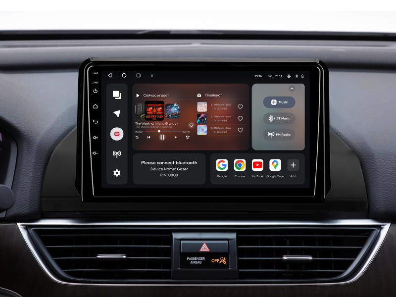 Купити Мультимедійна система Gazer T6009-CV/L PRO MAX до Honda Accord 10 (CV) 2017-2021