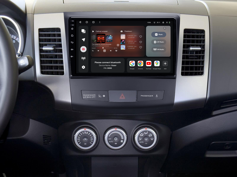 Купити Мультимедійна система Gazer T6009-CW/H PRO MAX до Mitsubishi Outlander 2 (CW0W) 2005-2013